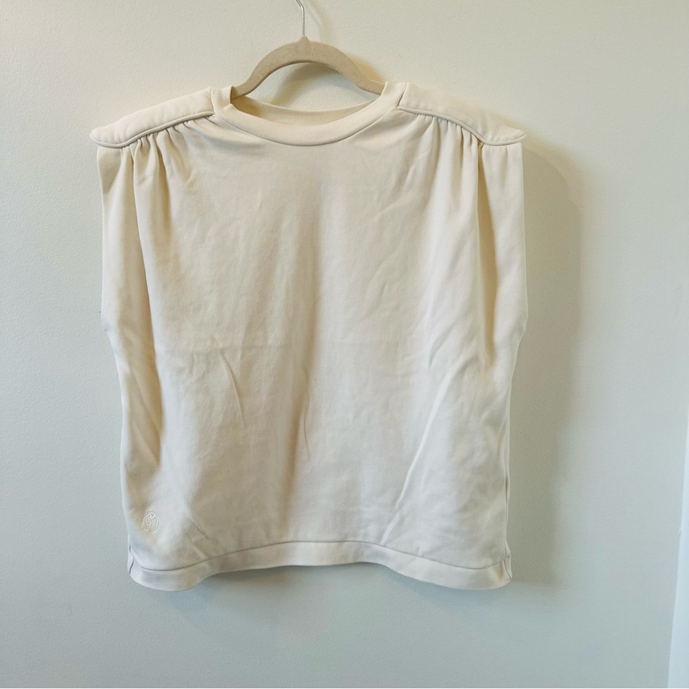REMAIN Birger Christensen cream top size 2
